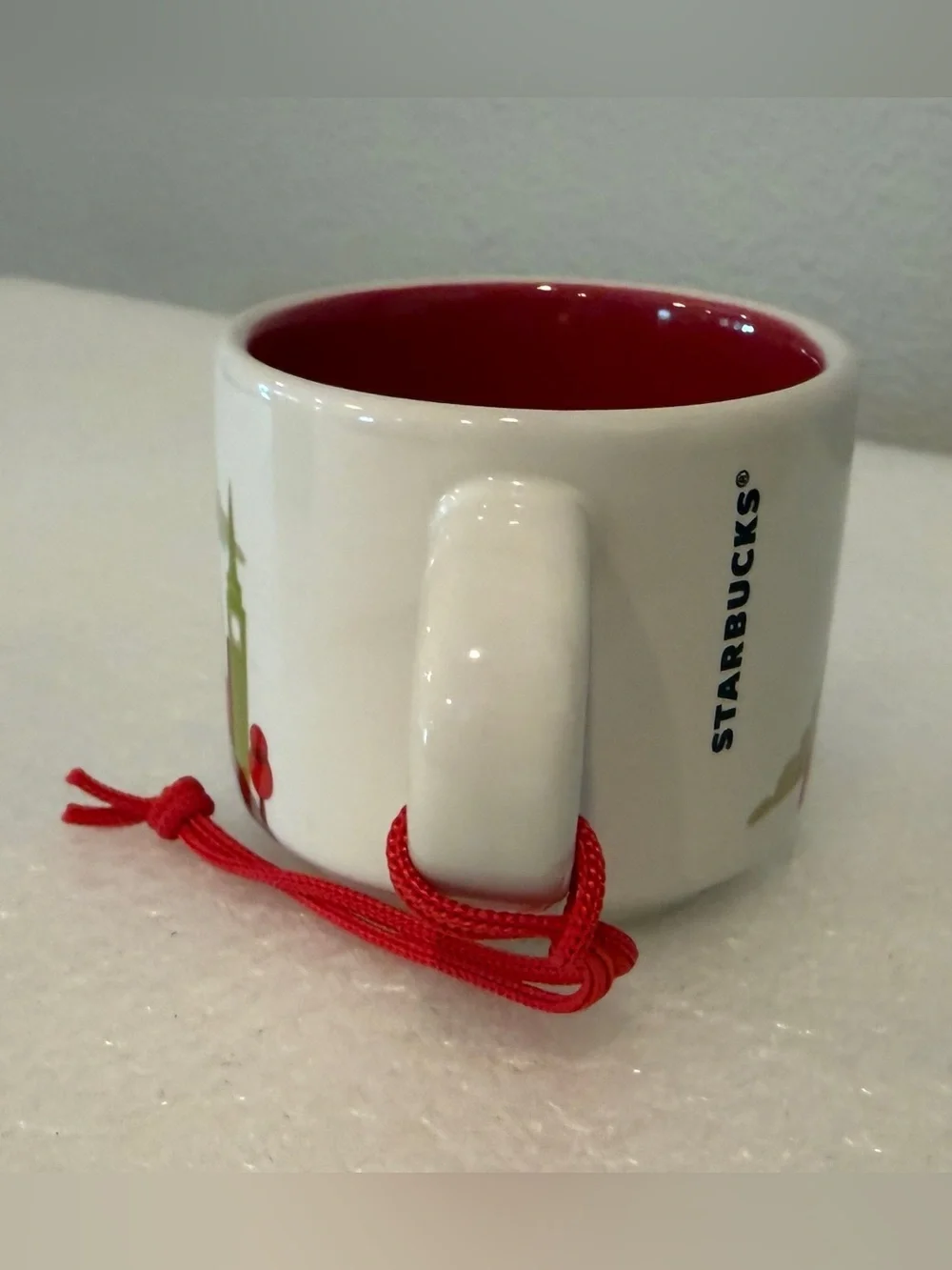 Starbucks London You Are Here Mug Christmas Ornament NIB